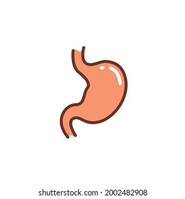 stomach icon vector illustration design template