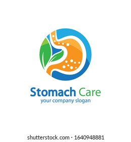 Stomach logo creative vector icon illustration