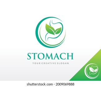 Stomach Logo design. Stomach Care Logo Vector Inspiration