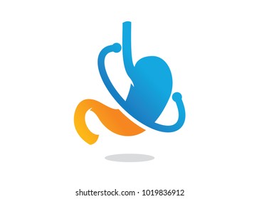 Stomach Logo Design Template, Element Design, Vector Design