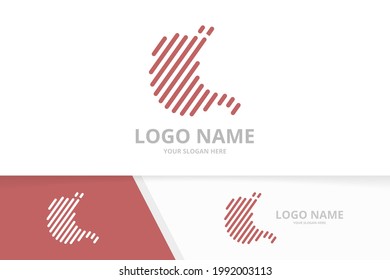 Plantilla de diseños de logotipo Stomach. Plantilla de diseño de logotipo de órganos internos humanos.