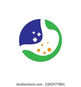 Stomach logo images illustration design