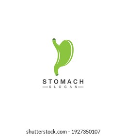 Stomach Logo vector illustration design - creative Gastroenterology Healthy Logo element icon, Stomach healthcare icon vector template