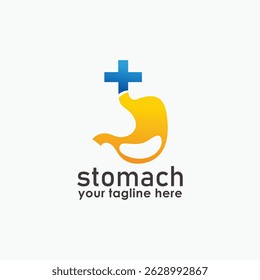 Magenlogo, Vektorgrafik-Design, Symbol für gesundes Logo-Element