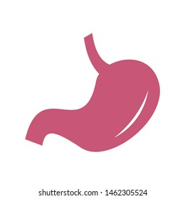 Stomach logo vector. rgans logo concept vector template.