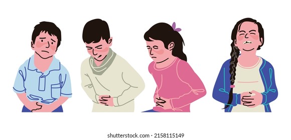 Stomach pain in children can come from the dirty food we eat. Dirty hands also need to be washed before eating, if this has been done, hopefully we will avoid various kinds of diseases.