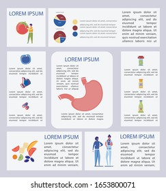 Stomach Treatment with Proper Nutrition and Pills. Medical Article Describes Benefits Healthy Lifestyle for your Stomach. Regular Examination and Right Decision Affects Weight and Well-being.