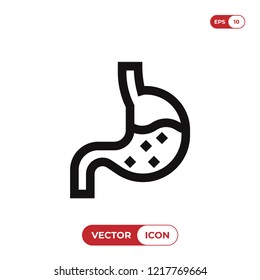 Stomach vector icon