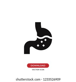 Stomach vector icon