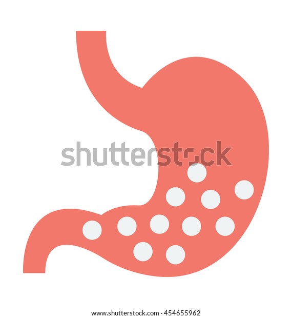 胃のベクター画像アイコン のベクター画像素材 ロイヤリティフリー