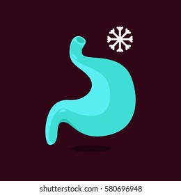 Stomach vector illustration