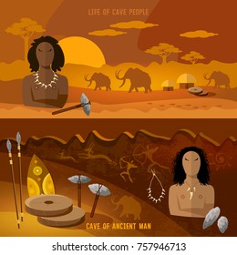 neolithic people clipart free