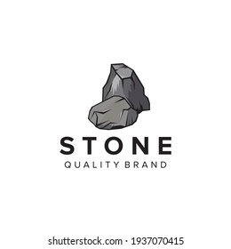 Stone age icon logo design vector template