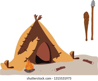 Stone Age Tent 