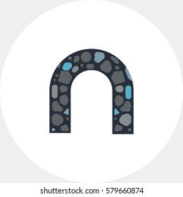 Stone Arch Vector Icon