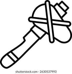 Stone Ax New Creative Icon Design Vektor