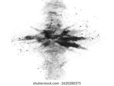 Stone Background And Layers In Halftone Mode for template	