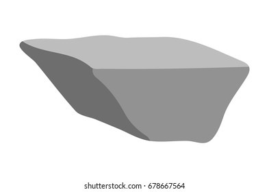 stone block vector symbol icon design. Beautiful illustration isolated on white background