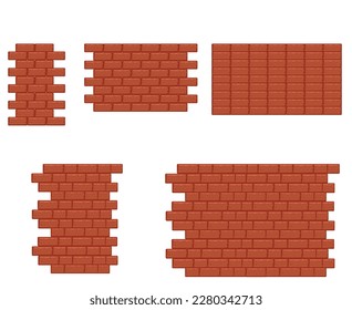 stone bricks illustrator vector wall designs