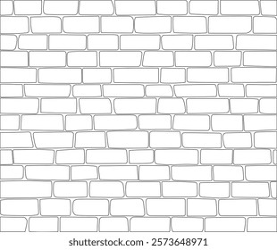 A Stone an Brik Wall for Digital Artistic Projects