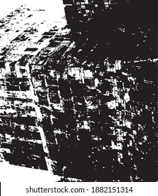 Edificio de piedra. Elemento de diseño. Textura de fondo, ilustración vectorial.
