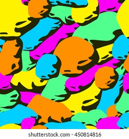 stone colorful pattern. Vector illustration