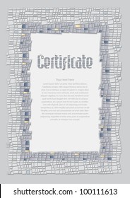 Stone frame