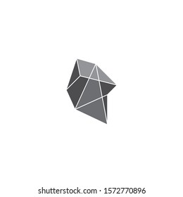 Stone Gems logo illustration vector template