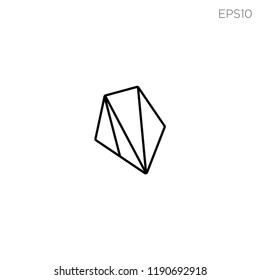 stone gems logo template vector illustration