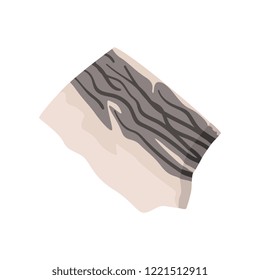 Stone, geological industry element vector Illustration on a white background