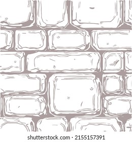 Stone hand-drawn texture tile nature material
