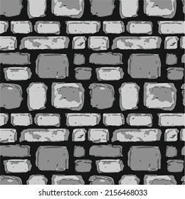 Stone hand-drawn texture tile nature material