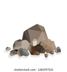 Stone heap vector 2