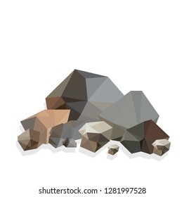 Stone heap vector 4