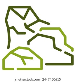 Stone Icon Illustration, for web, app, infographic, etc