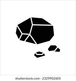 Steinsymbol, Felssymbol, einfaches Design