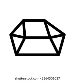 Ilustración de diseño de símbolos vectores de iconos de piedra