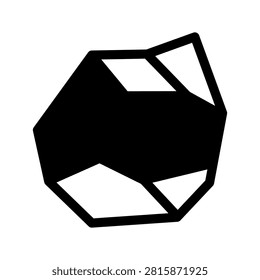 Stone Icon Vector Symbol Design Illustration