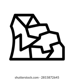 Stone Icon Vector Symbol Design Illustration