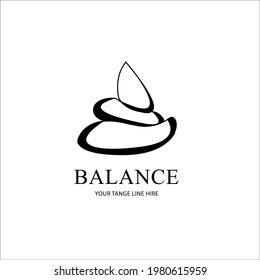 stone line art minimalist illustration icon logo simple design minimal classic