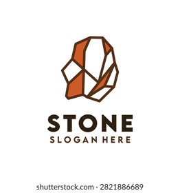Stone Logo Design template Illustration Vector