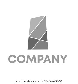 stone logo icon design template sign