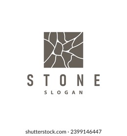 Stone Logo, Premium Elegant Design, Stone Balance Vector, Stepping Rock Walking Icon Illustration Design