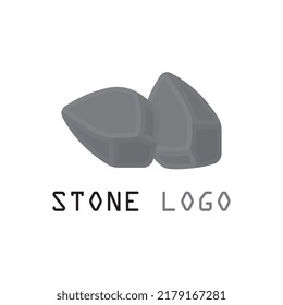 stone logo and symbol vector icon illustration design