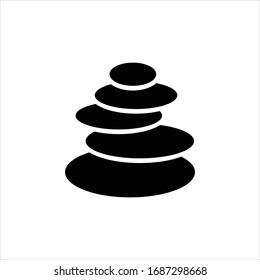 stone logo vector graphic abstract modern