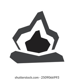 Stone Logo Vector Template Icon illustration