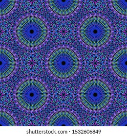 Stone mandala ornament pattern art - oriental elegant spiritual floral vector background graphic design
