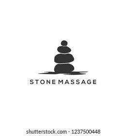 Stone massage logo