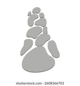 Stone Path Texture Background Illustration