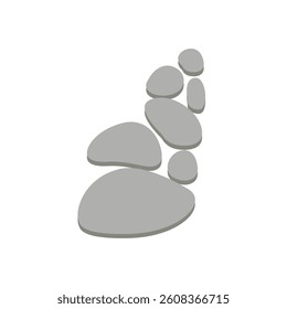 Stone Path Texture Background Illustration